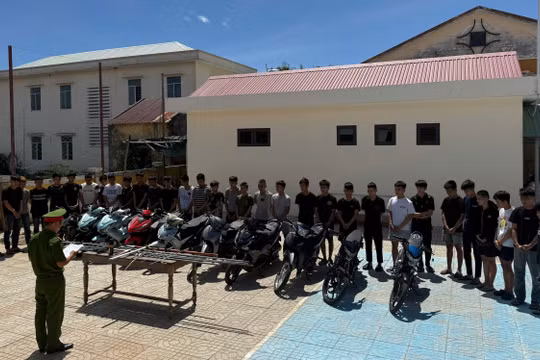 Khởi tố 25 thanh thiếu niên gây rối trật tự công cộng sau mâu thuẫn trên TikTok