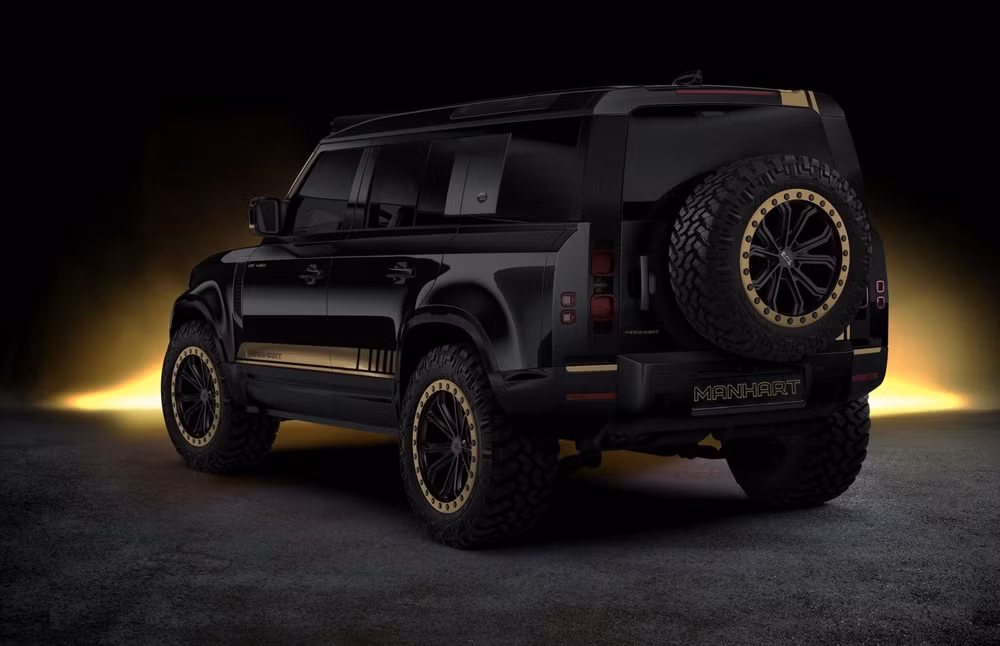 manhart giup mau xe land rover defender trong ham ho hon voi goi do dp 450 hinh 2