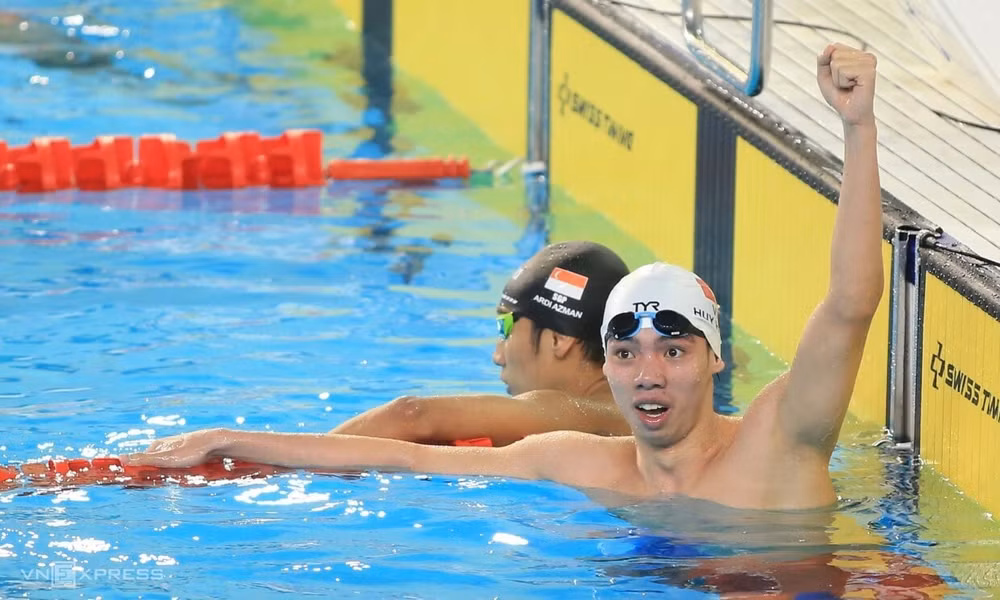 sea games 31 ngay 17 5 viet nam vuot moc 100 hcv quach thi lan doi van tren san nha hinh 2