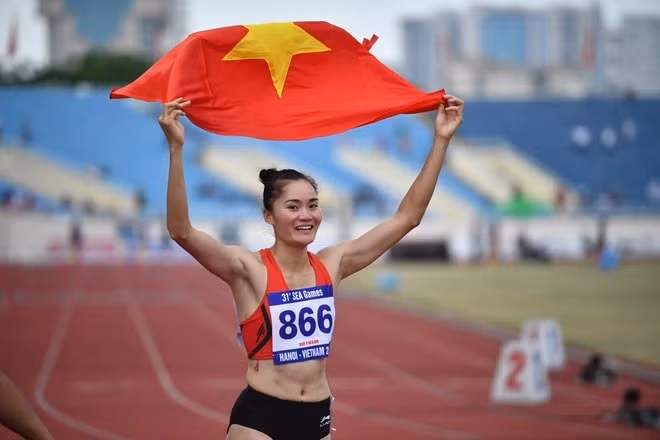 sea games 31 ngay 17 5 viet nam vuot moc 100 hcv quach thi lan doi van tren san nha hinh 1