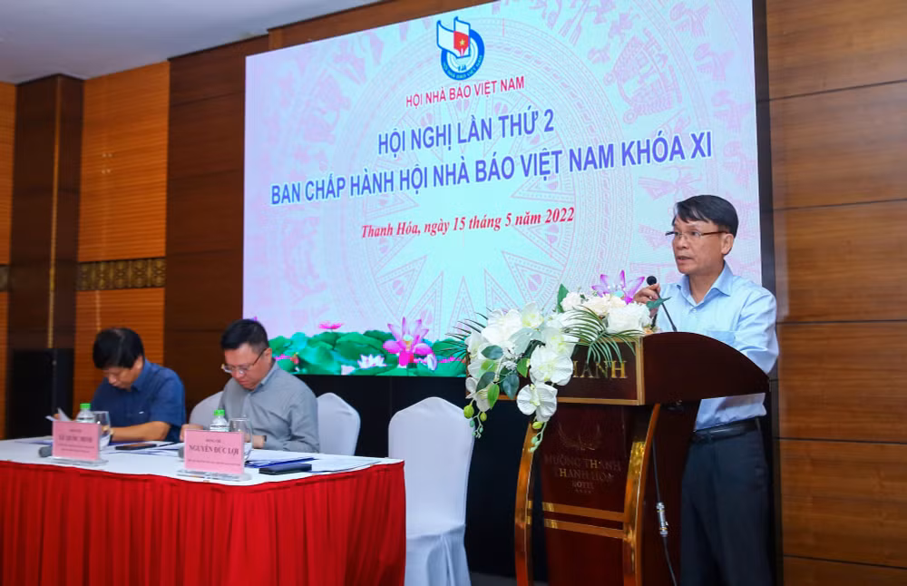 hoi nghi lan thu 2 ban chap hanh hoi nha bao viet nam khoa xi thao luan thong nhat nhieu noi dung quan trong hinh 3