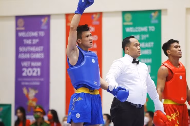 truong son vo dich co vua wushu lien tiep gianh huy chuong vang sea games 31 hinh 1
