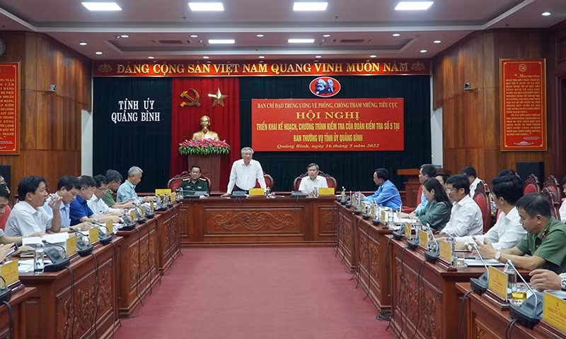 ban chi dao trung uong ve phong chong tham nhung tieu cuc lam viec voi quang binh hinh 1