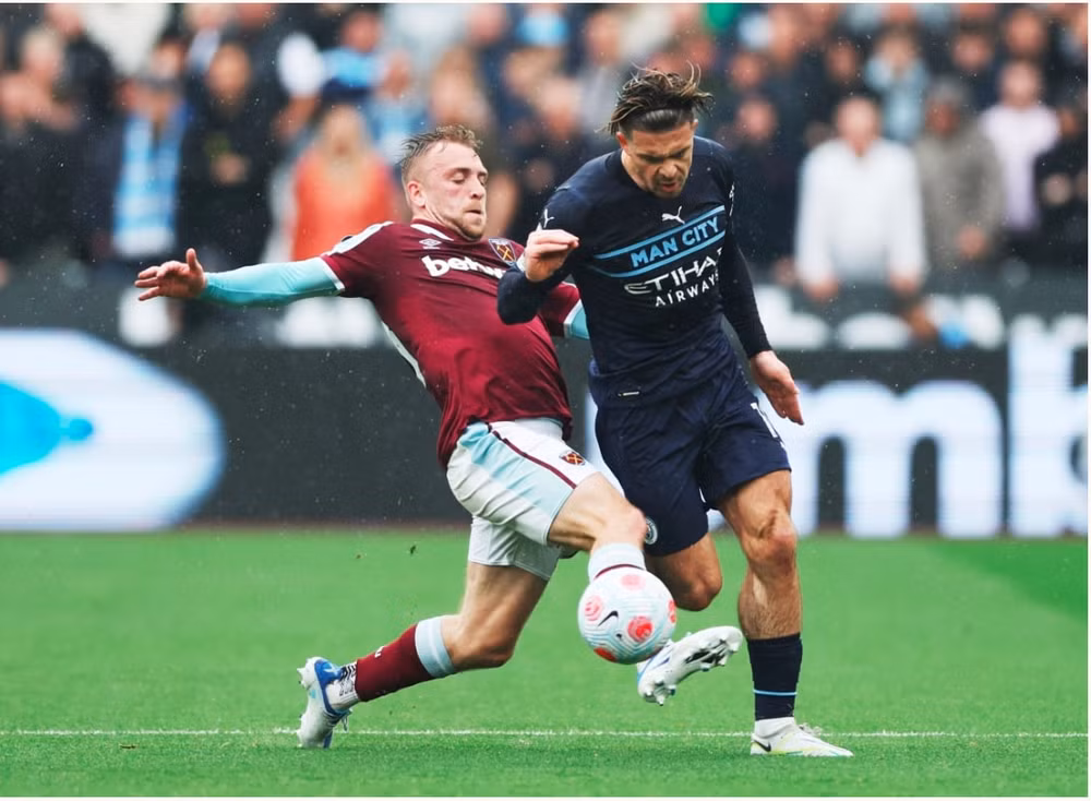 hoa west ham 2 2 man city mat loi the trong cuoc dua vo dich ngoai hang anh hinh 4