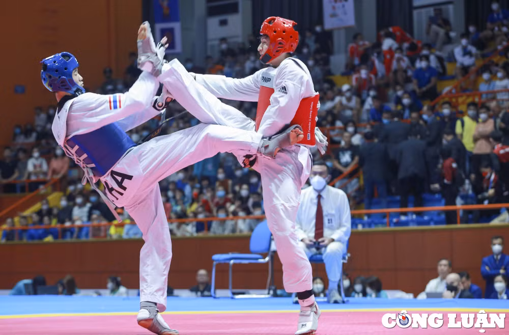 nhung hinh anh an tuong cua taekwondo viet nam tai sea games 31 trong ngay 17 5 hinh 20