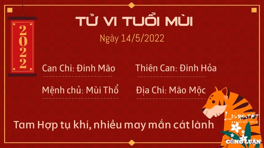 tu vi 14 5 2022 hom nay thu 7 ngay 14 4 am lich cua 12 con giap hinh 8