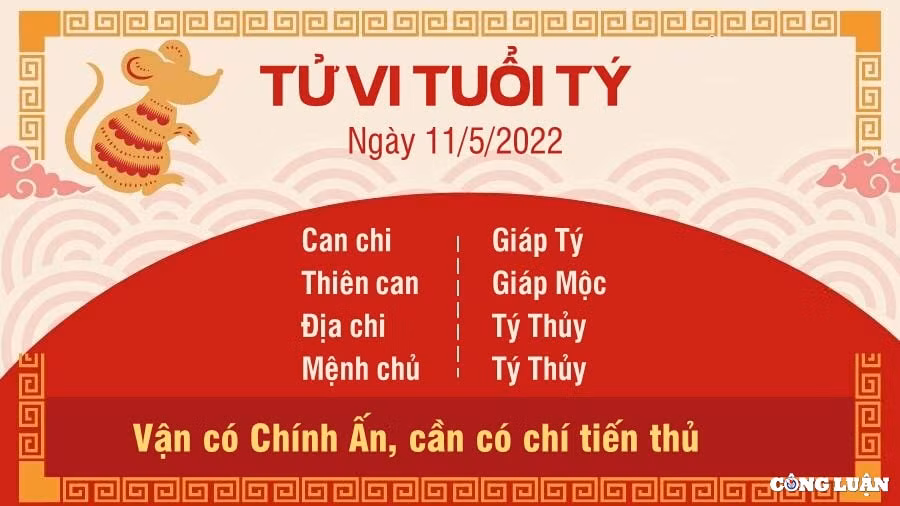 tu vi 11 5 2022 hom nay thu 4 ngay 11 4 am lich cua 12 con giap hinh 1
