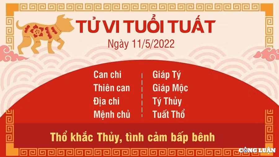 tu vi 11 5 2022 hom nay thu 4 ngay 11 4 am lich cua 12 con giap hinh 11