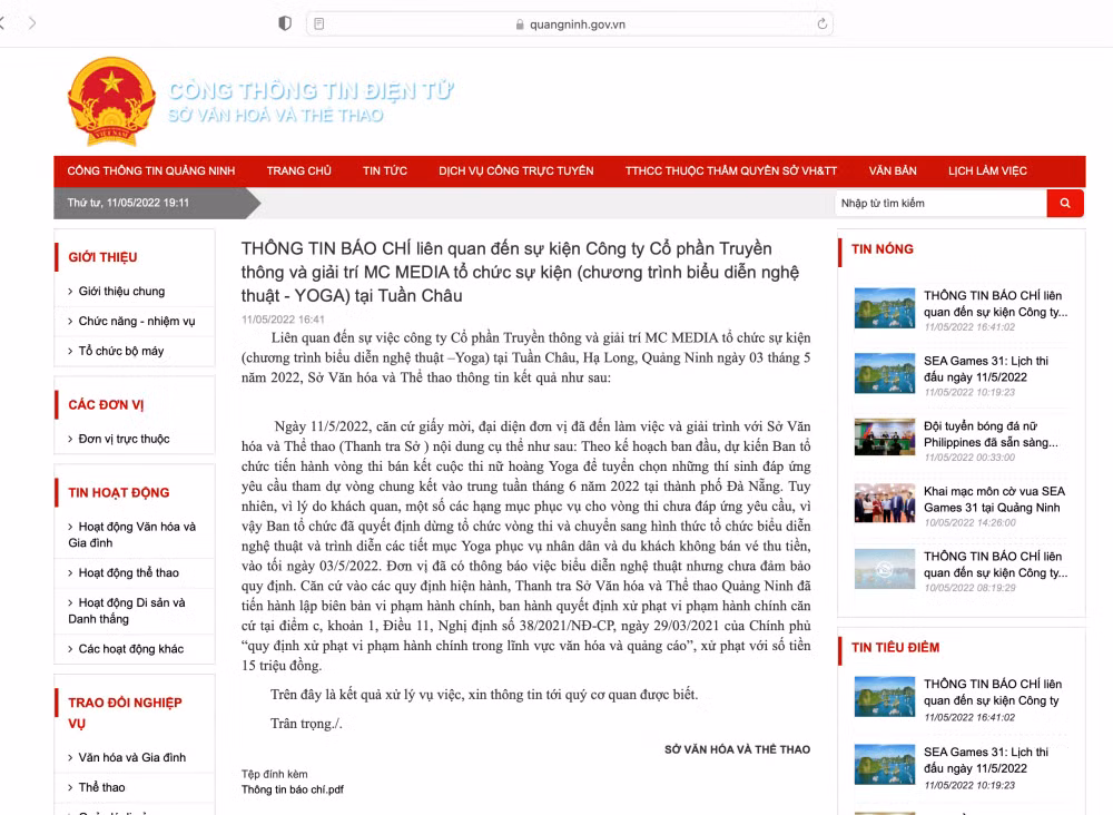 ban to chuc cuoc thi nu hoang yoga giai thich thong tin thi chui hinh 3