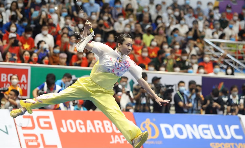wushu mang ve 2 hcv cho doan the thao viet nam trong sang 13 5 hinh 4