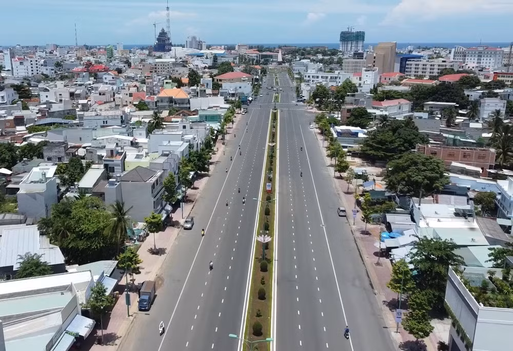 cong an binh thuan kiem tra hien trang du an mo rong dai lo le duan hinh 1