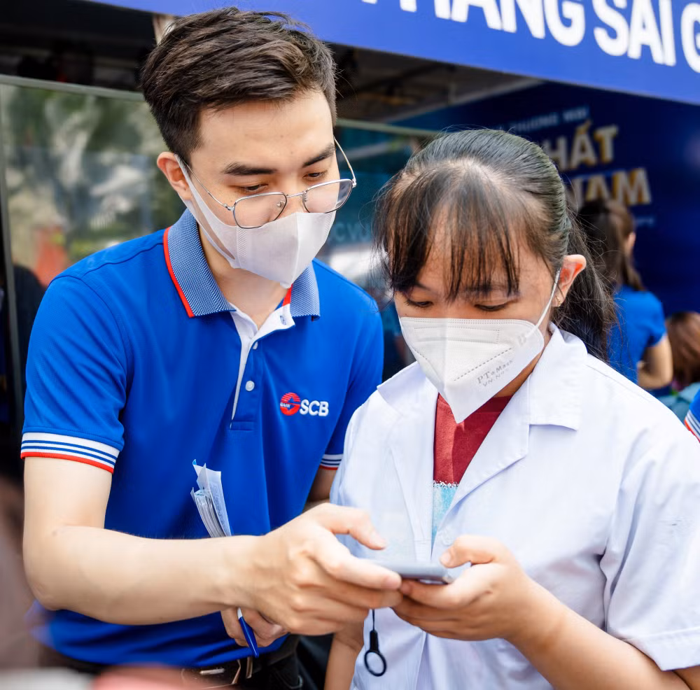 scb dong hanh cung ngay hoi viec lam 2022 tai dai hoc ton duc thang hinh 2