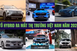 Những mẫu xe lai hybrid ra mắt thị trường ô tô Việt Nam trong năm 2024