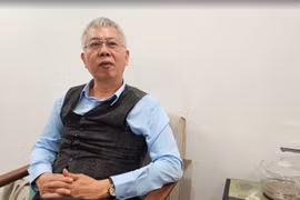 Hai màu sáng - tối đan xen