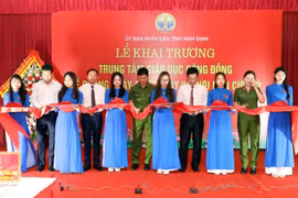 Nam Định: Ra mắt Trung tâm Giáo dục cộng đồng về phòng cháy, chữa cháy và cứu nạn cứu hộ