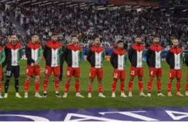 Các cầu thủ Palestine nuôi giấc mơ World Cup dù chiến sự ở quê nhà