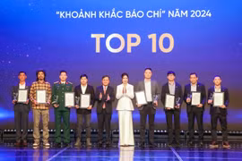 Lễ trao giải ảnh “Khoảnh khắc Báo chí” năm 2024: Vinh danh sự dấn thân, cống hiến của các nhà báo, phóng viên