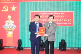 Phó chủ tịch Hội Nhà báo tỉnh Hoà Bình giữ chức Giám đốc Đài PT&TH tỉnh