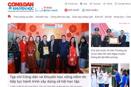 Tạp chí Công dân và Khuyến học ra mắt giao diện mới, cải thiện nội dung và hình thức