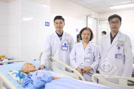 Cụ bà 101 tuổi bị nhồi máu cơ tim đã được điều trị xuất viện
