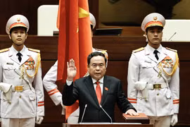 Ông Trần Thanh Mẫn tuyên thệ nhậm chức Chủ tịch Quốc hội khoá XV