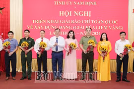 Nam Định hưởng ứng Giải Báo chí toàn quốc về xây dựng Đảng