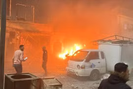 Đánh bom xe ở thị trấn của Syria, hàng chục người thương vong