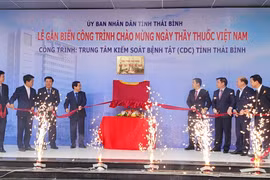 Thái Bình: Gắn biển công trình Y tế với tổng mức đầu tư 225 tỷ đồng kỉ niệm Ngày Thầy thuốc Việt Nam