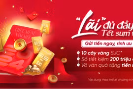 Nhận ngay 10 cây vàng SJC khi gửi tiền tại VietinBank