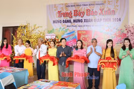 Hội báo xuân Giáp Thìn tỉnh Bình Phước 2024 giới thiệu 100 ấn phẩm báo xuân