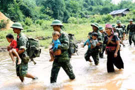 Bộ Tổng Tham mưu yêu cầu các đơn vị quân đội khẩn trương giúp nhân dân khắc phục hậu quả bão số 3