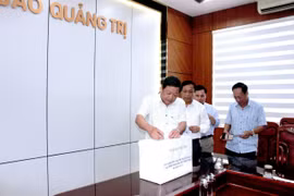 Báo Quảng Trị chung tay hỗ trợ nhân dân các tỉnh phía Bắc khắc phục hậu quả thiên tai