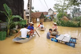 Hà Nội cảnh báo nguy cơ ngập lụt sông Bùi, sông Tích