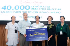Báo Sức khỏe & Đời sống phối hợp tổ chức chương trình tiếp sức cho bệnh nhi ung thư