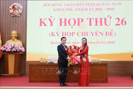 Ông Nguyễn Hoàng Giang được bầu giữ chức Chủ tịch UBND tỉnh Quảng Ngãi