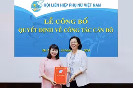 Tổng biên tập Báo Phụ nữ Việt Nam được điều động, bổ nhiệm giữ chức Trưởng ban Hỗ trợ phụ nữ phát triển kinh tế, Hội LHPN Việt Nam