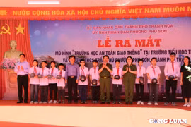 Thanh Hóa triển khai mô hình 'Trường học an toàn giao thông'