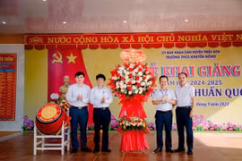 Trường THCS Khuyến Nông: 60 năm xây dựng và phát triển