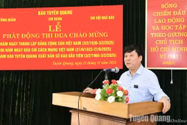 Phát động thi đua đặc biệt chào mừng Kỷ niệm 60 năm Báo Tuyên Quang xuất bản số báo đầu tiên
