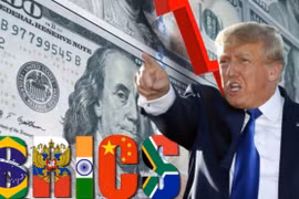 Cuộc chiến thuế quan Mỹ - BRICS có thể tác động tới toàn bộ kinh tế thế giới