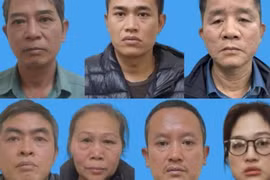 Bắt khẩn cấp 7 đối tượng bảo kê,cưỡng đoạt tài sản khu vực chợ Long Biên