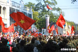 "Mãn nhãn" màn diễu hành chương trình “Ngày hội Văn hóa vì hòa bình”