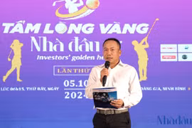 Giải golf 'Tấm lòng vàng Nhà đầu tư' quyên góp hơn 500 triệu đồng đến những hoàn cảnh khó khăn