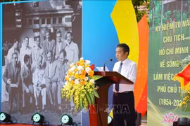 55 năm bảo tồn và phát huy giá trị Khu Di tích Chủ tịch Hồ Chí Minh tại Phủ Chủ tịch