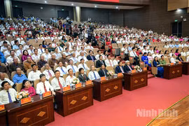 Chủ tịch Đỗ Văn Chiến dự Đại hội đại biểu MTTQ Việt Nam tỉnh Ninh Bình lần thứ XII