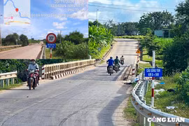 Phú Thiện (Gia Lai): Biển báo giới hạn tải trọng 20 tấn trên cầu yếu 'biến mất'?