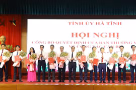 Hà Tĩnh luân chuyển, điều động 19 cán bộ chủ chốt đợt 2, năm 2024