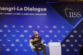 Ông Zelenskyy và phương Tây kêu gọi viện trợ cho Ukraine tại Đối thoại Shangri-La