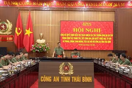 Bộ Công an kiểm tra tại Công an tỉnh Thái Bình