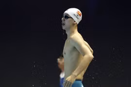 Nguyễn Huy Hoàng dừng bước ở vòng loại bơi 800m Olympic 2024